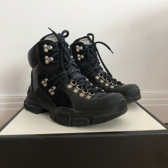 GUCCI Flashtrek hiking-style boots - Picture 3 of 9